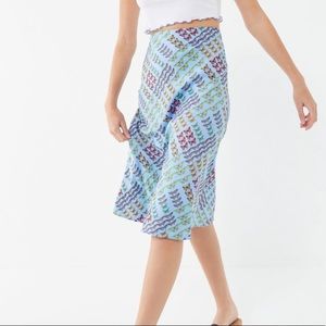 UO Monarch Butterfly Slip Skirt